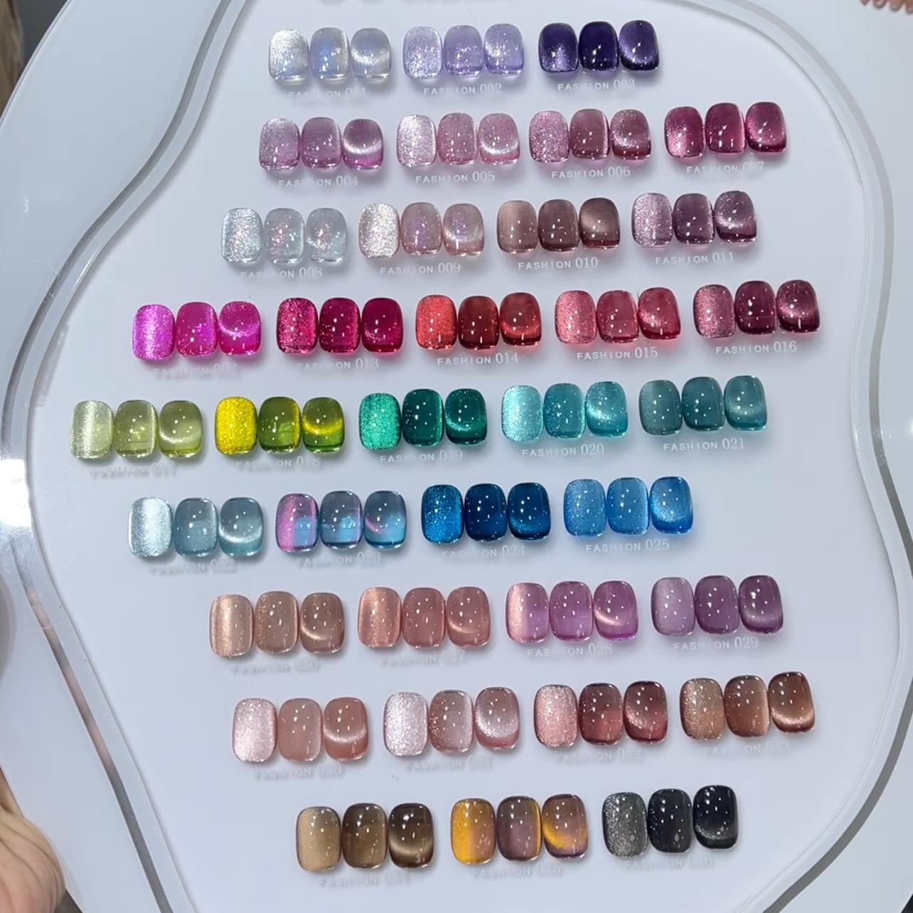 Nail Gel Polish Set - Set di Smalti Gel Effetto Occhio