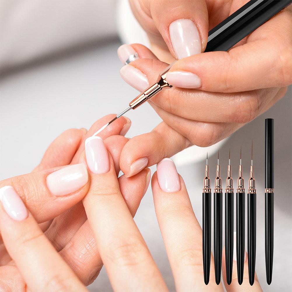Set di 5 Pennelli per Nail Art - Nail Gel Polish Set recensione e prezzo