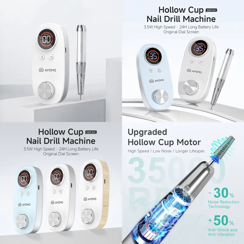 AMDMG Trapano per Unghie Profe - Nail Drill Machine recensione e prezzo