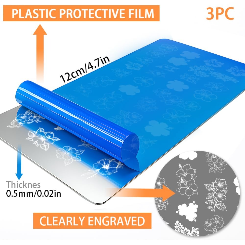 Set di 3 Stampi per Nail Art i - Nail Stamping Plate recensione e prezzo