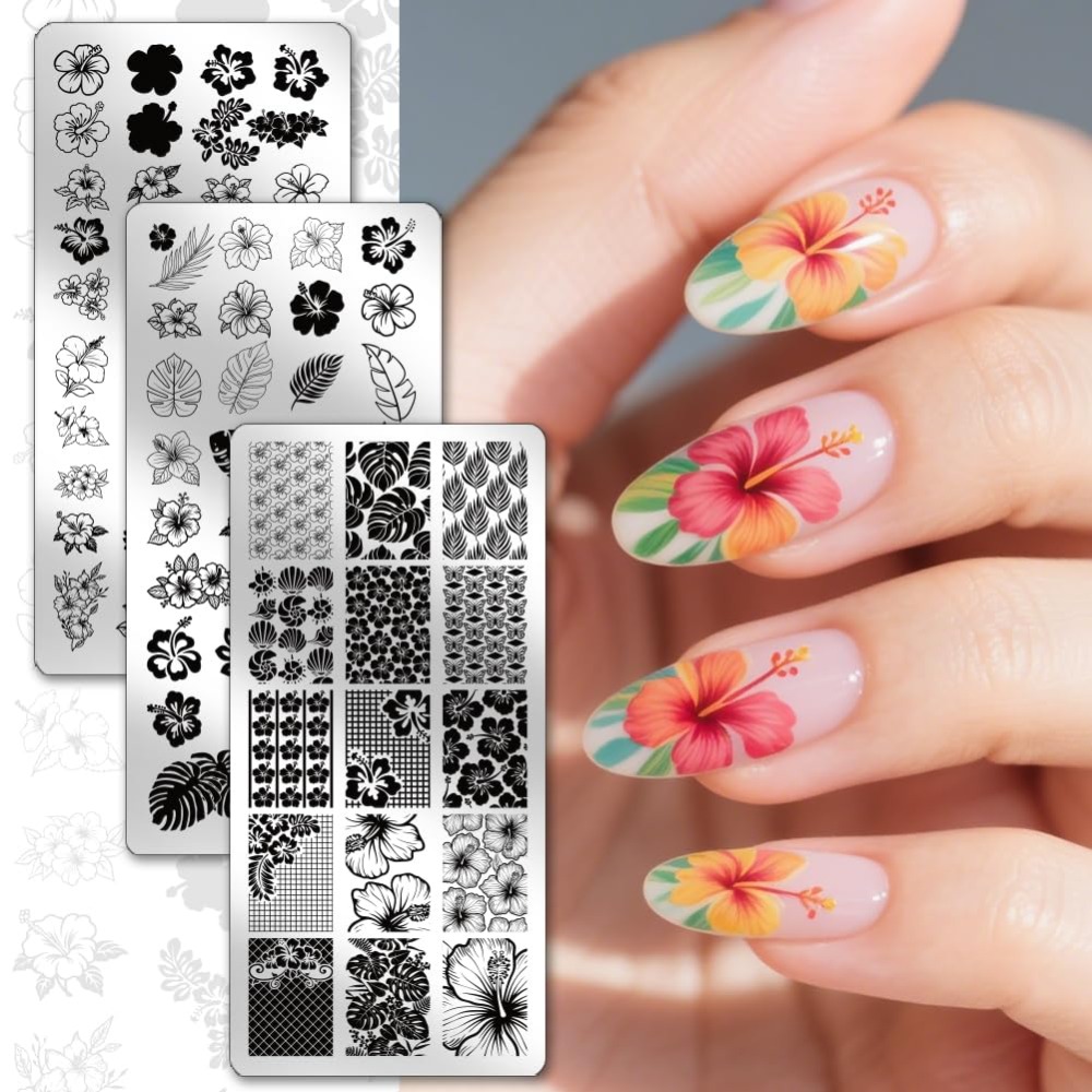 Set di 3 Stampi per Nail Art i - Nail Stamping Plate recensione e prezzo