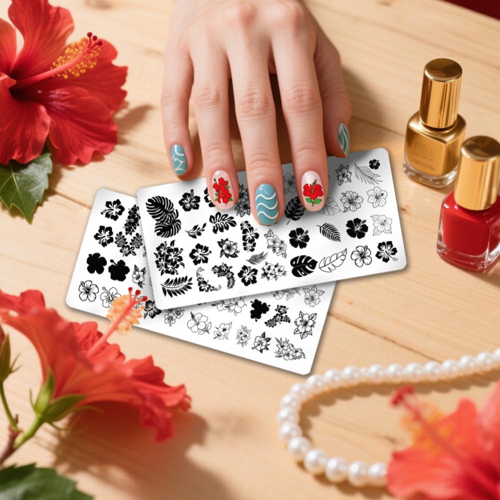 Set di 3 Stampi per Nail Art i - Nail Stamping Plate recensione e prezzo