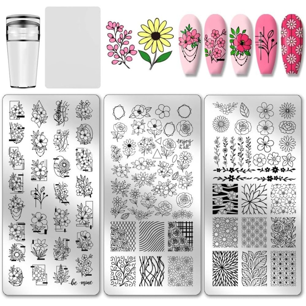 3 piastre per stamping unghie  - Nail Stamping Plate recensione e prezzo