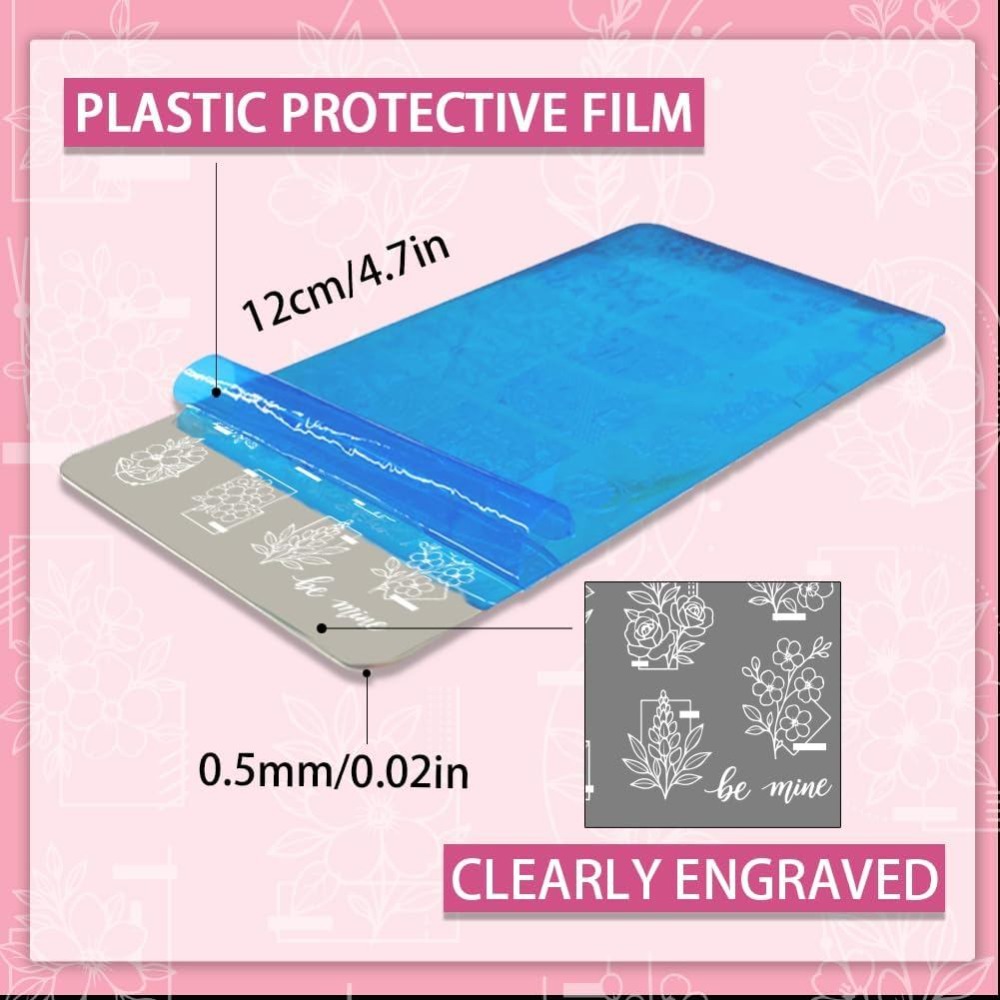 3 piastre per stamping unghie  - Nail Stamping Plate recensione e prezzo
