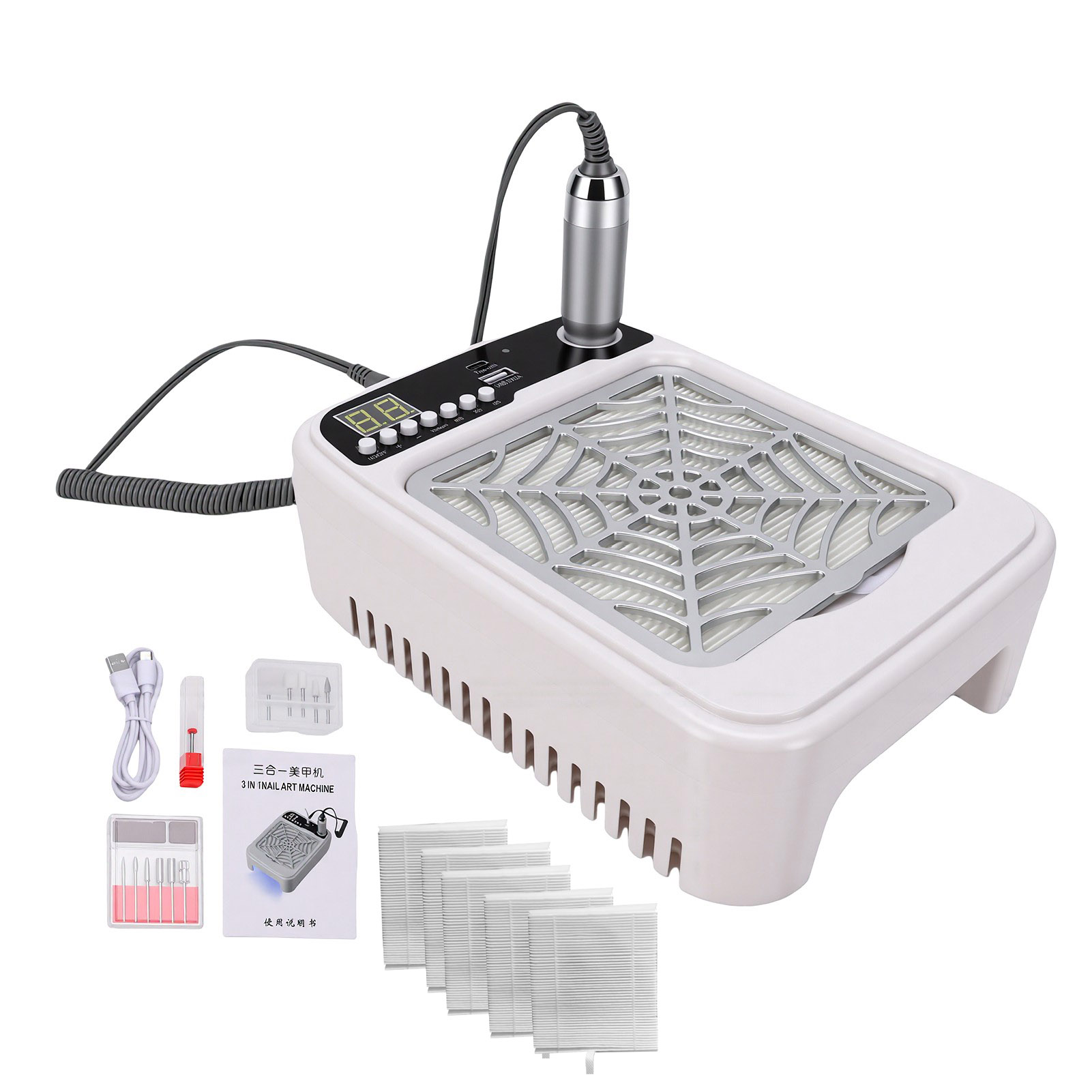 Macchina per Unghie 3-in-1 con - Nail Drill Machine recensione e prezzo