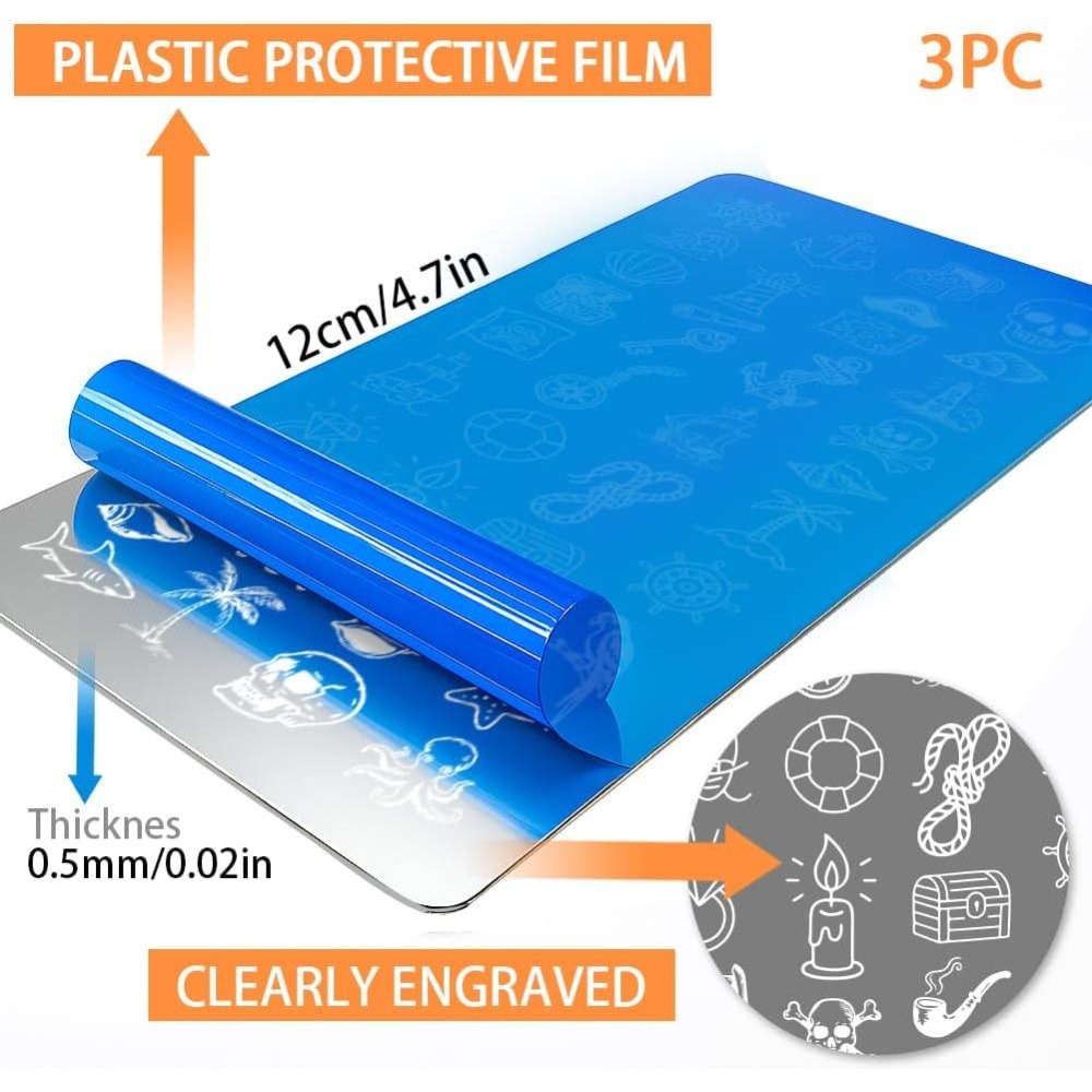 Set di 3 Piastre per Stamping  - Nail Stamping Plate recensione e prezzo