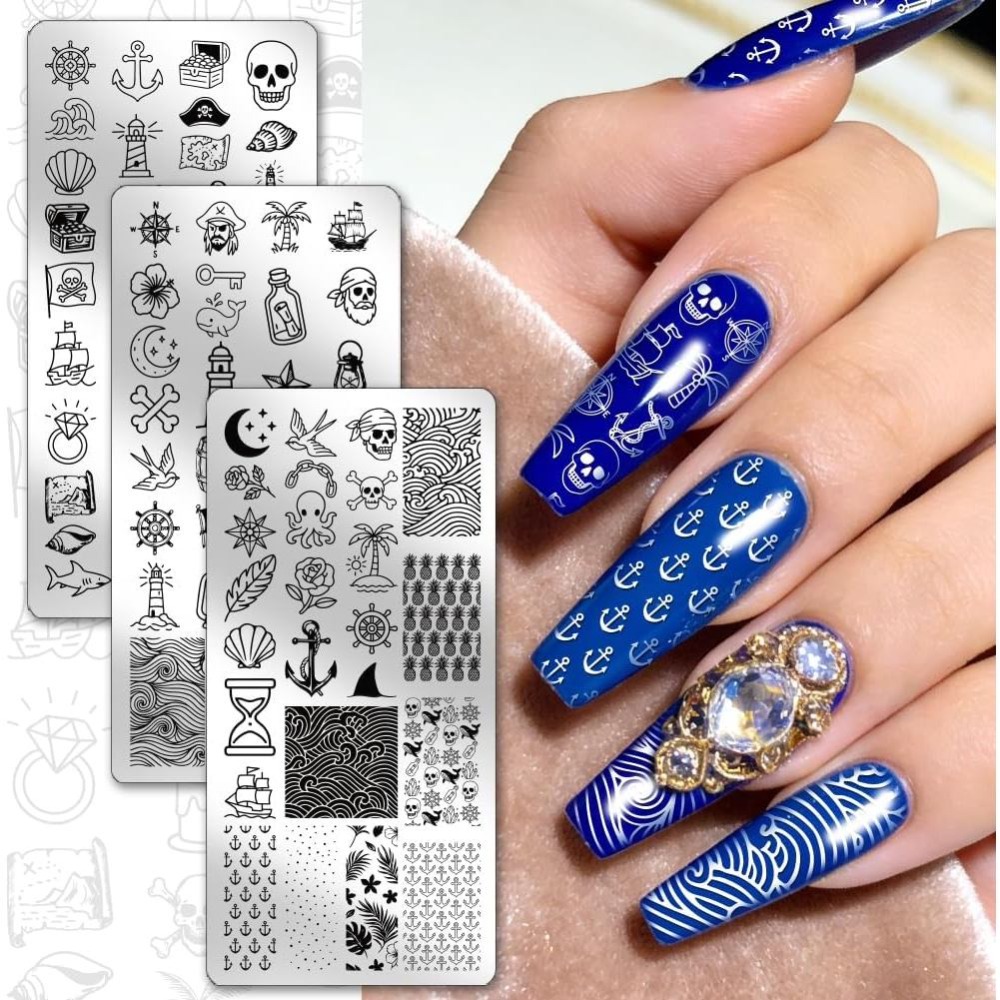Set di 3 Piastre per Stamping  - Nail Stamping Plate recensione e prezzo
