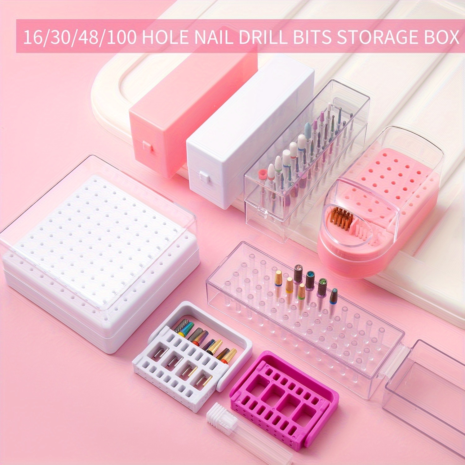 30/100 fori 1 pezzo di vari st - Nail Drill Machine recensione e prezzo