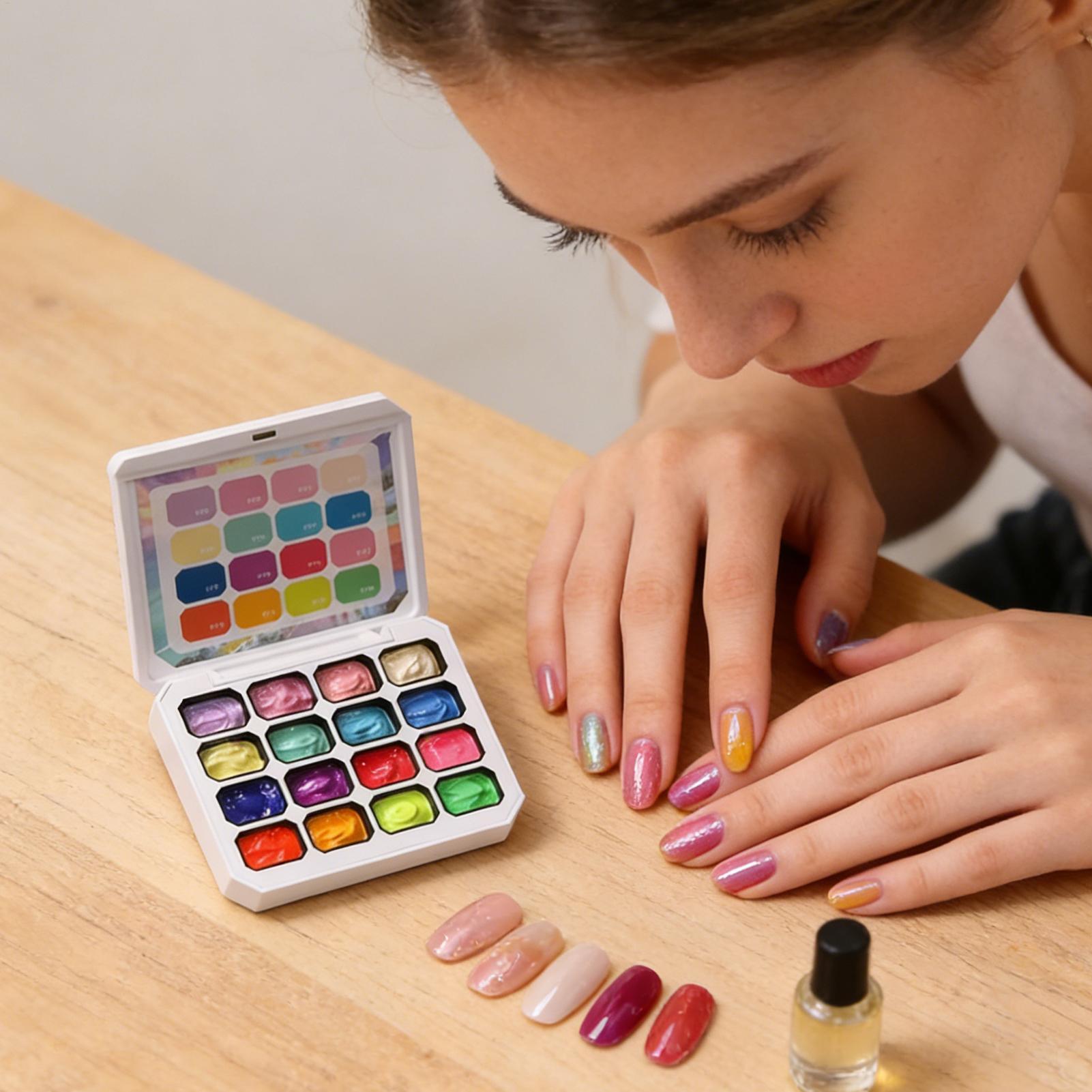 Set di Smalti Gel 16 Colori, K - Nail Gel Polish Set recensione e prezzo