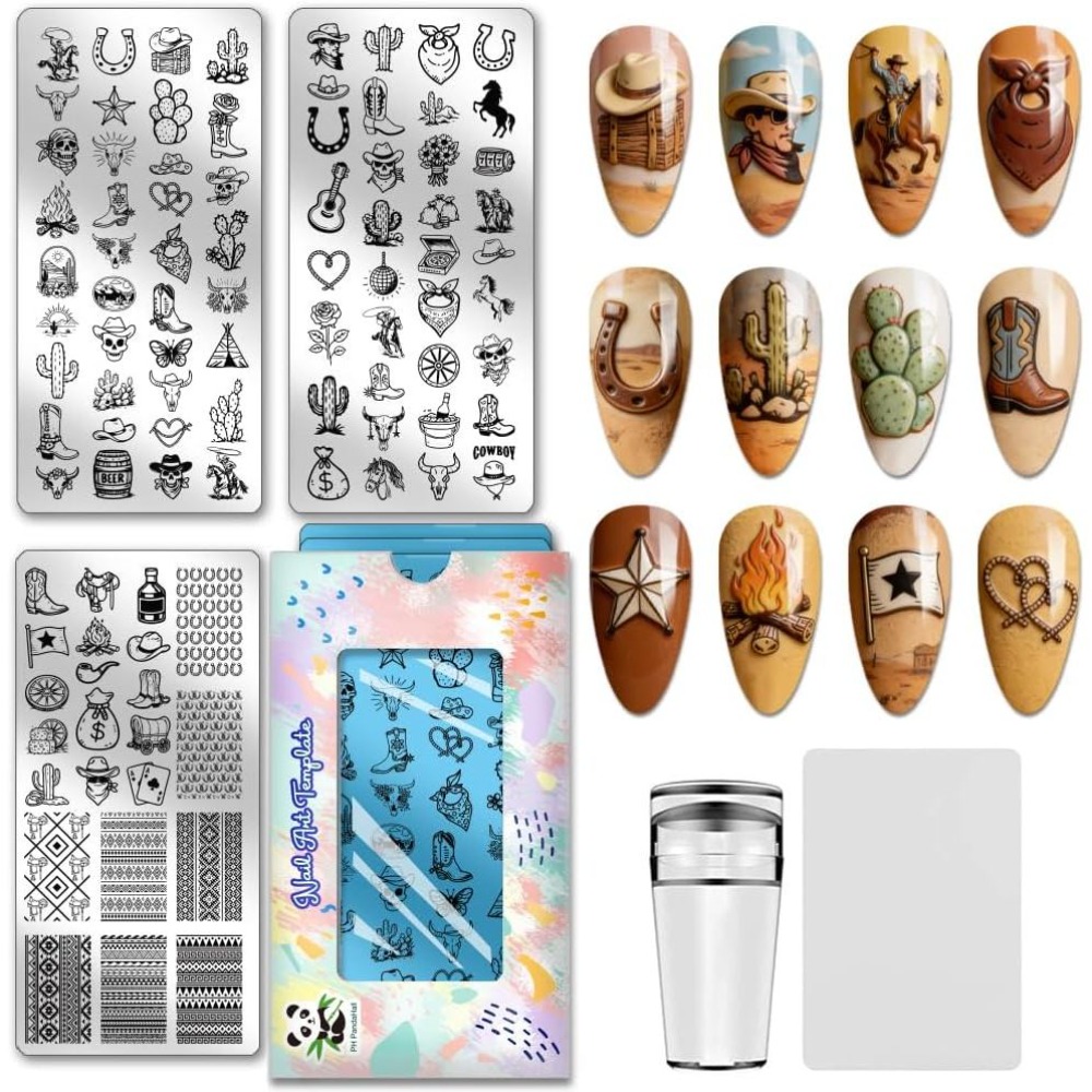 3 piastre per timbratura unghi - Nail Stamping Plate recensione e prezzo