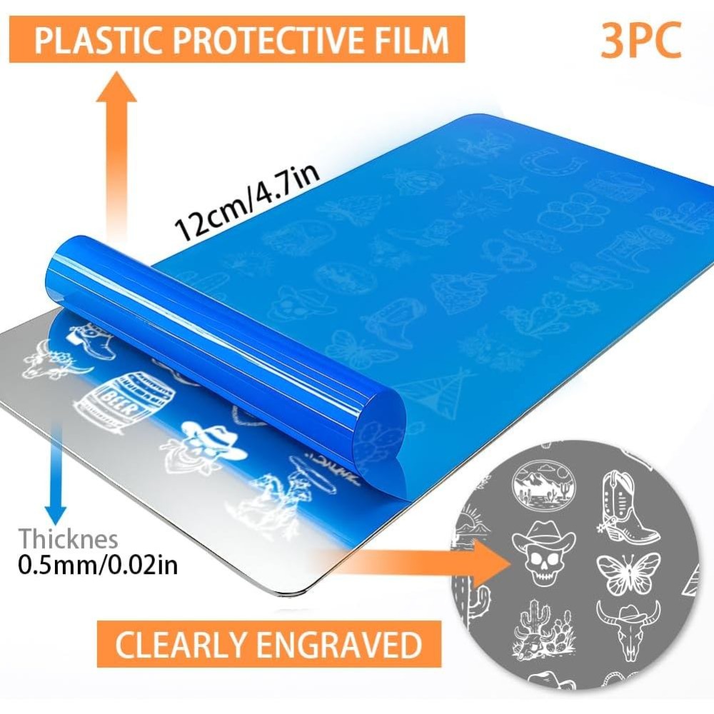 3 piastre per timbratura unghi - Nail Stamping Plate recensione e prezzo
