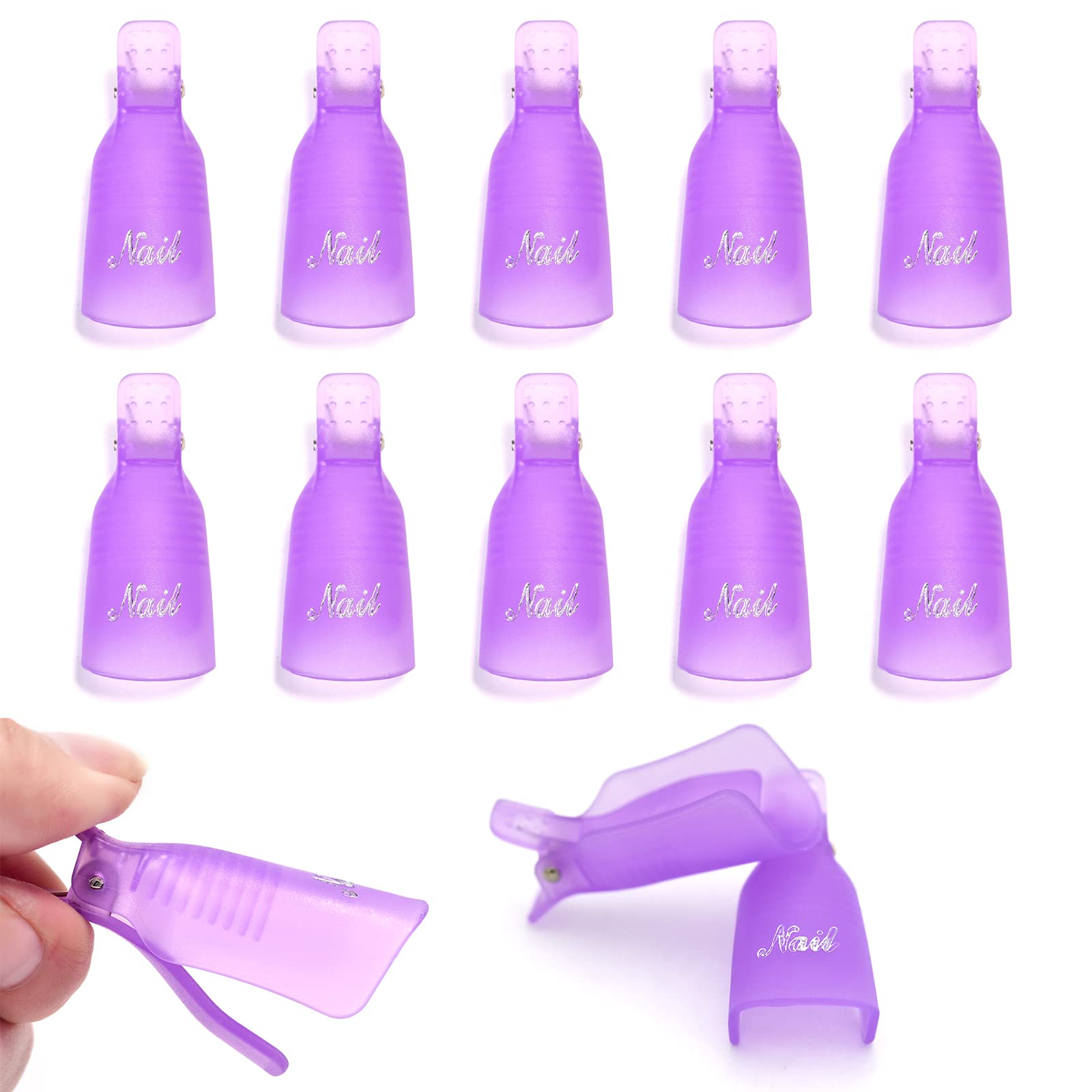 10 Pezzi Clip in Plastica per  - Nail Art Halal recensione e prezzo