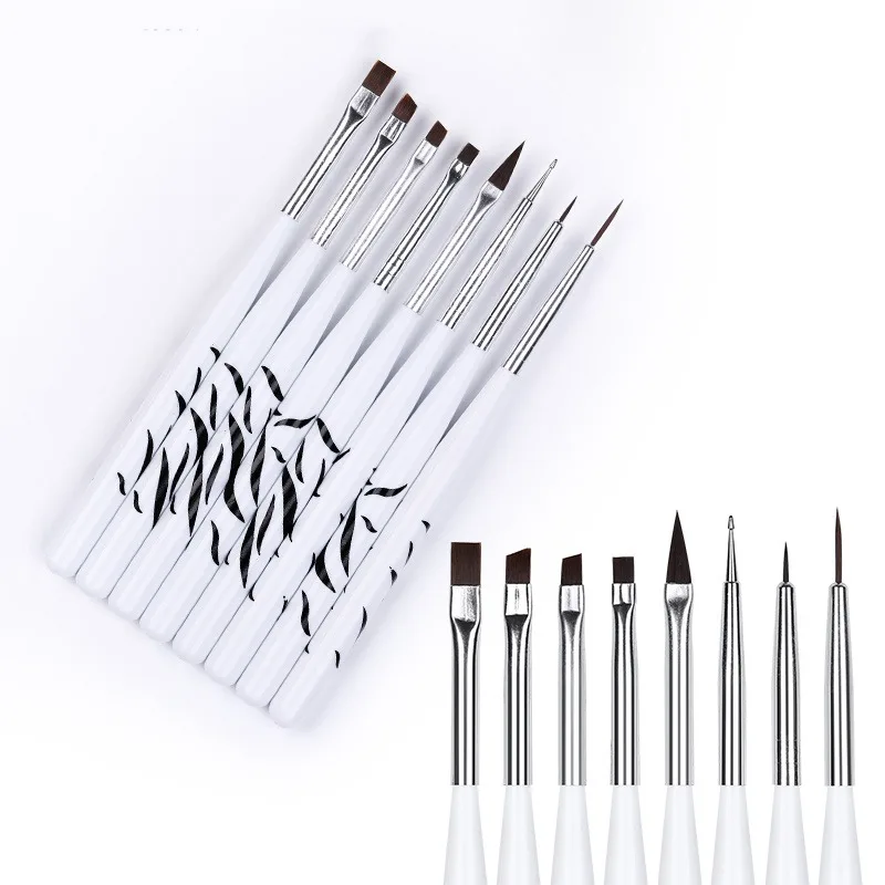 Pennello per nail art Pennelli - Nail Gel Polish Set recensione e prezzo