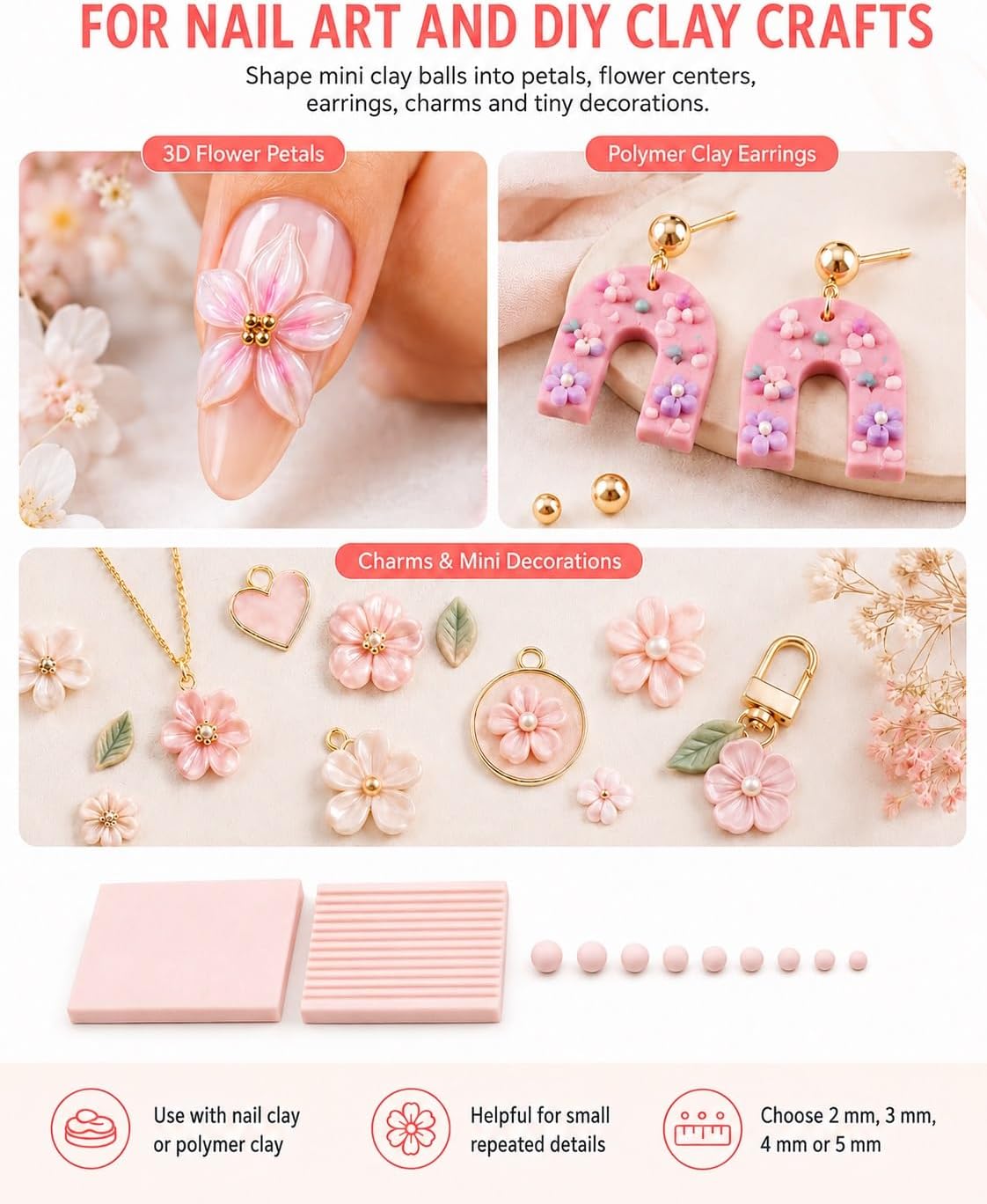 4 Pezzi Strumento per Creare S - Nail Art Gel recensione e prezzo
