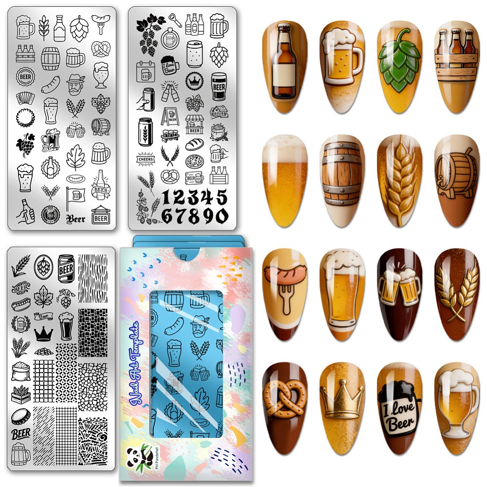 3 pezzi di piastre per timbrat - Nail Stamping Plate recensione e prezzo