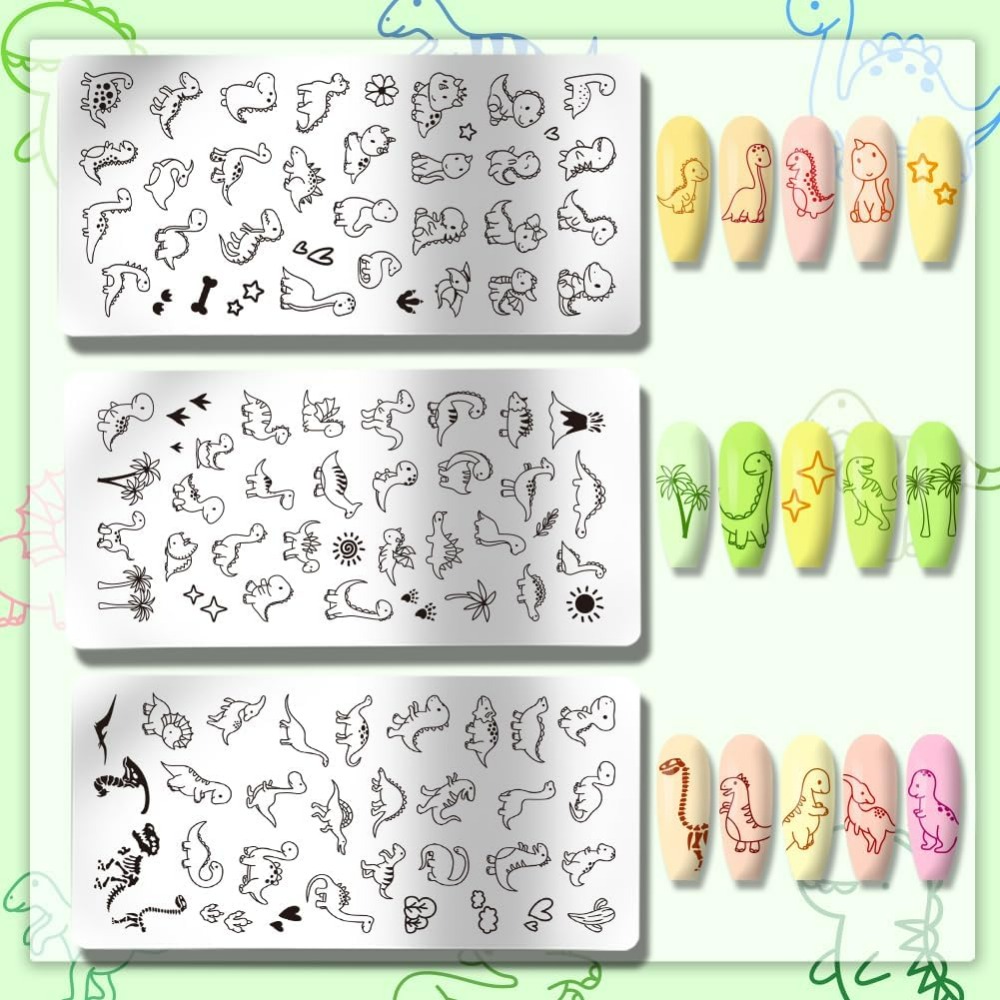 3 piastre per timbri per unghi - Nail Stamping Plate recensione e prezzo