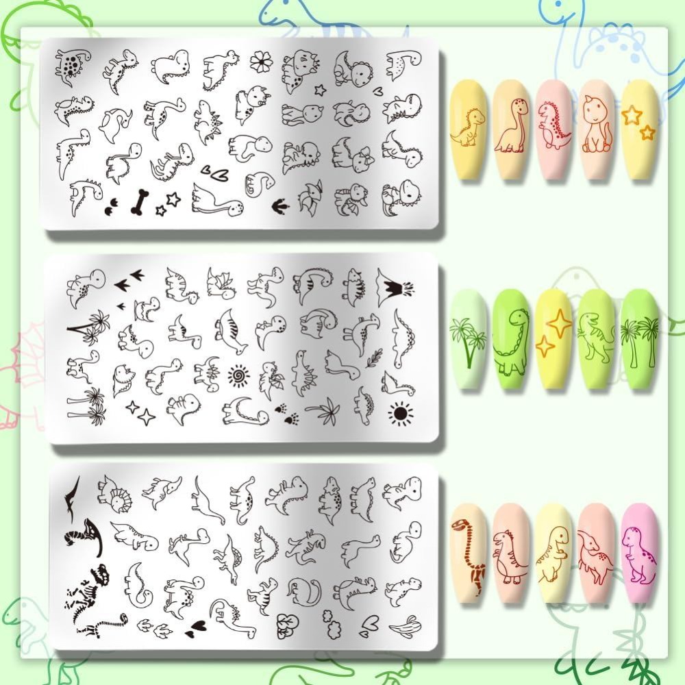 Set di 3 Piastre per Stamping  - Nail Stamping Plate recensione e prezzo