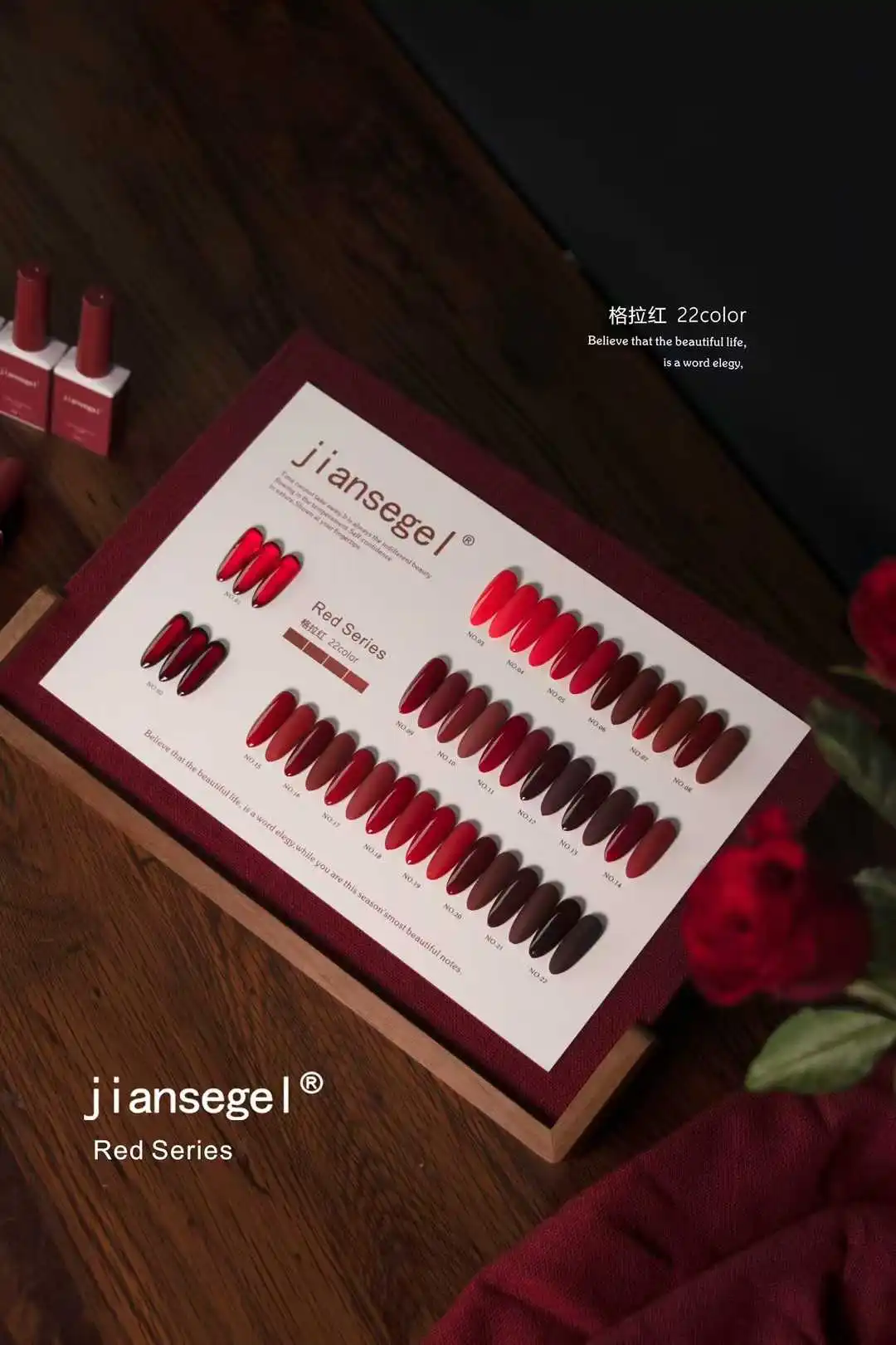 JIANSE 22 colori set gel per u - Nail Art Gel recensione e prezzo