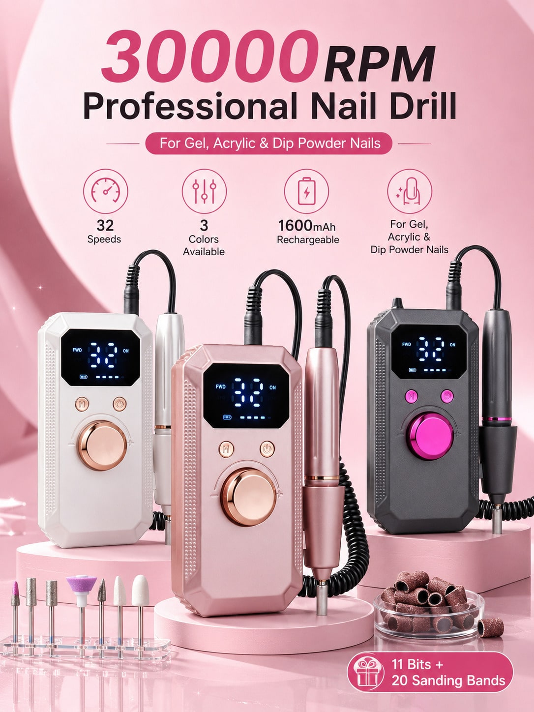 Trapano Elettrico Professional - Nail Drill Machine recensione e prezzo